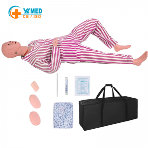 Human CPR Training Manikin Multifunctional Female Nursing Care Model Medical School Student Teaching CE/ISO