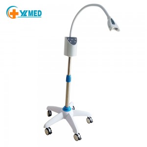 Columna de luz fría Dental instrumento de blanqueamiento dental móvil luz azul monocromática limpiador dental equipo clínico