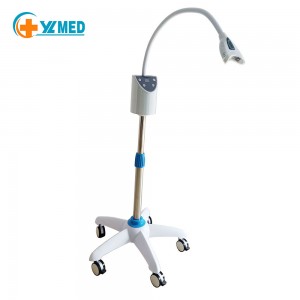 Dental cold light column mobile tooth whitening instrument monochromatic blue light dental cleaner clinic equipment