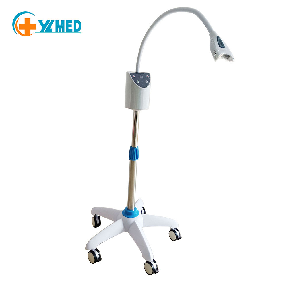 Dental cold light column mobile tooth whitening instrument monochromatic blue light dental cleaner clinic equipment