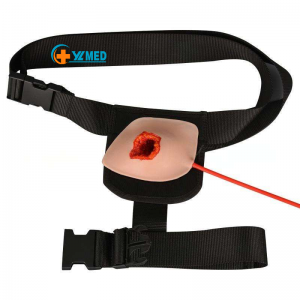 Medical Teaching Model: Wearable Inguinal Bullet Wound Model
