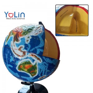 Tectonico Placa Terrestre Modelo Globo Educativo Globo Tierra De Plastico Geographical Earth Internal Structure Globe Model