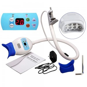 Cold Light Whitening Instrument LED Blue Card in de kolom klemtafel blekenlamp cosmetisch tandheelkundig schoonheidsinstrument