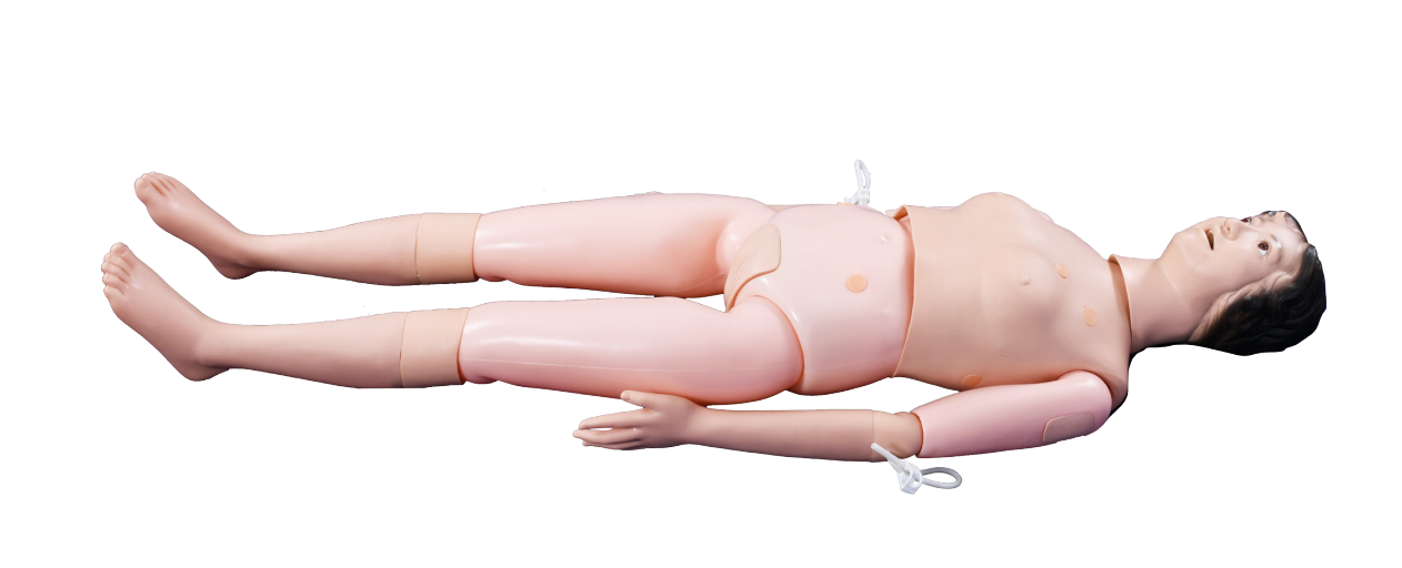Basic Resuscitation and Nursing Skills Training Dummy, Caregiver Mannequin