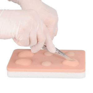 Abscess Incision and Drainage Pad Sebaceous Cyst Skin Pad Skin Practice Model for Demonstrating Doctor’s Cyst Surgical Removal