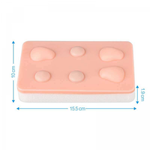 Abscess Incision and Drainage Pad Sebaceous Cyst Skin Pad Skin Practice Model for Demonstrating Doctor’s Cyst Surgical Removal