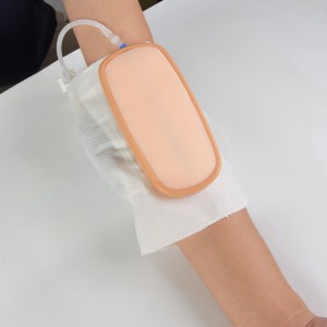 Complete Medical Science Phlebotomy Practice Kit with Manikin Arm Model Suture Pad for IV Injection Training (Silicone & PVC)