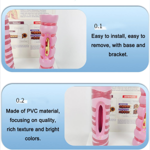Medical Science Teaching Model PVC Normal VS Asthmatic Trachea Comparison Model for Respiratory Education