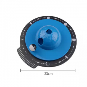 Diameter 25cm Moon Phase Change Demonstration Instrument Environmental protection PVC Material Moon Phase Change Causes