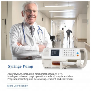 Longermay Support 5ml 10ml 20ml 50ml/60ml Electric Syringe Pump High Quality Medical Cheap Syringe Pump