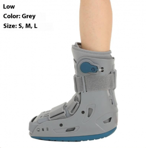 Adjustable Orthotic Walking Boot-Medical Grade Support for Foot and Ankle Injuries Breathable Mesh Cloth