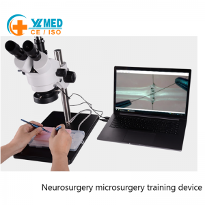Microsurgical Simulation Trainer Extra-divine Extracerebral Microsurgical Training Microscope Vascular Anastomosis