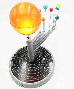 Geography Discipline Teaching Instruments and Astronomy Laboratory Eight Planets Solar System Model with Light