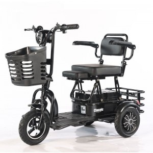 Elderly Disabled Folding Adults Electric Scooter for Handicapped 20mph 130KG Capacity