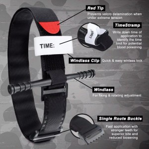 Emergency First Aid Kit Aith CAT Tactical Nylon Tourniquet and Medical Scissors First Aid Medical Teaching Tourniquets