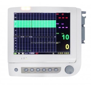 Fetal Heart Monitor for Pregnant Women CTG Machine 12.1 TFT Color Screen Fetal Monitor
