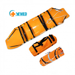 Portable Folding Stretcher Aluminum Alloy Lightweight Foldable Design for Emergency Rescue and Ambulance Patient Transfer CE/ISO