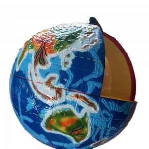Tectonico Placa Terrestre Modelo Globo Educativo Globo Tierra De Plastico Geographical Earth Internal Structure Globe Model