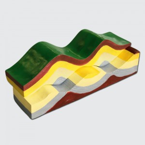 Educational Equipment Model of Changes in the Earth’s Crust Fold Structure School Geology Class Geography Teaching Aids Learning