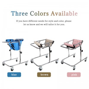 Walking Aid for Cerebral Palsy Stand up Frame Pediatric Walkers Folding Posterior Walker for Child