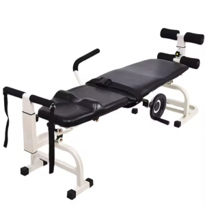 Medical Physiotherapy Electric Adjustable Plastic Muscle Relex Shoulders Lumbar Spinal Traction Bed for Hospital Use