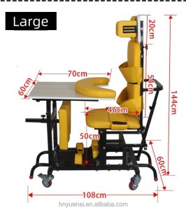 Cerebral Palsy Rehabilitation Training Equipment Disable Standing Standing Frame Multifunctional Frame for Children Emergency