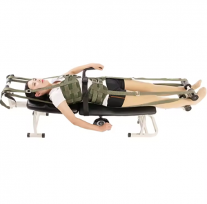 Medical Physiotherapy Electric Adjustable Plastic Muscle Relex Shoulders Lumbar Spinal Traction Bed for Hospital Use