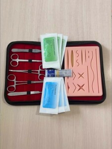 Medical Science Nursing Training Kit Surgical Customized Complete Suture Practice Training Kit for Medical Students