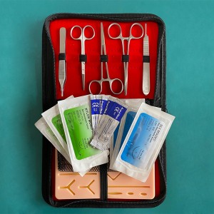 Medical Science Nursing Training Kit Surgical Customized Complete Suture Practice Training Kit for Medical Students