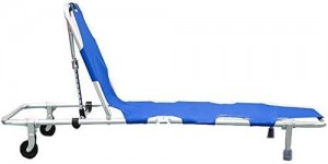 Portable Folding Class I Medical Stretcher Cart 10s Quick Setup 350LB Capacity Emergency Rescue Patient Transport Hospitals