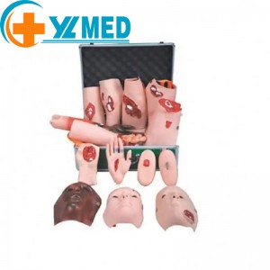 Medical Training Manikin Advanced Wound Care Simulation Trauma Nursing Model Trauma Caring Evaluation Modules