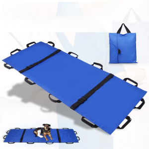 Portable Class I Transport Stretcher 12 Rubber Handles Carrying Bag Dog/Gurney Animal Mover Emergency Casualty China