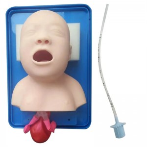 Тренажор за управление на дихателните пътища за бебешки модел с тръба