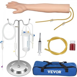 Arm intravenous ynjeksje kit foar ferpleechkundige praktyk en training