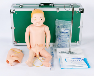 Tracheal intubation venipuncture injection training mode of multifunctional infant nursing in medical teaching