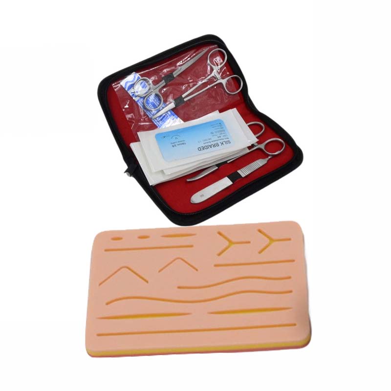 Medical training multifunctional suture training kit