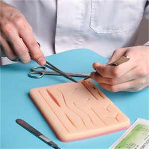 Medical teaching durable suture exercise kit suture pad