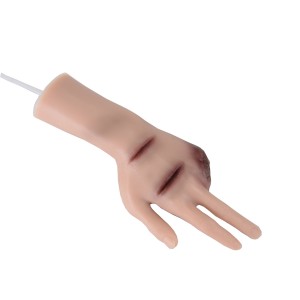 Amputated Finger Hand Wound Packing Trainer with Bleeding Simulation Kit for TCCC Training