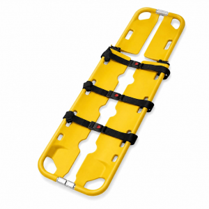 Rescue Scoop Stretcher, Emergency Stretcher with 3 Safety Straps