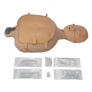 Portable Mini CPR Training Manikin Inflatable Cardiopulmonary Resuscitation Simulator for First Aid & Medical Science