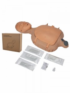 Portable Mini CPR Training Manikin Inflatable Cardiopulmonary Resuscitation Simulator for First Aid & Medical Science