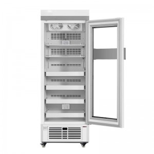 Vertical Medicine Refrigerated Air-cooled Display Cabinet Glass Showcase Commercial Display Cabinets