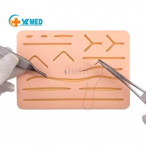 Factory-Supplied Surgical Suture Module Silicone Model Training Medical Students Surgical Practice Wound Suture Skin