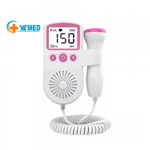 High-quality Home Fetus Portable Plastic Fetal Detector Ultrasonic Fetal Monitor Fetal Doppler Ultrasound Prenatal Heartbeat