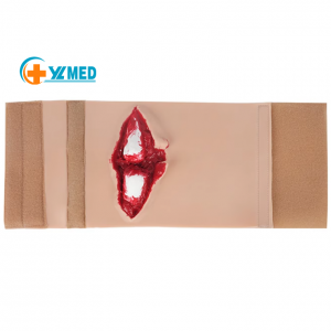Medical Training Manikin Silicone Modules Trauma Burn Cut Puncture Simulation for Nurse Training for Film and Television