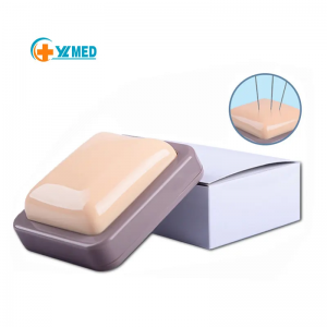 Medical Student Exercises Beginner Acupuncture Training Model Simulation Human Skin Silicone Training Pad